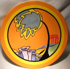 WEDGWOOD CLARICE CLIFF  8" LTD ED PLATE + CERT  MONSOON