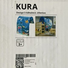 Ikea | KURA | Kids Bed Tent / Canopy in Blue Ocean Animals ~ 405.284.53