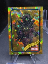 2025 Topps Chrome Marvel Sapphire Fin Fang Foom Gold parallel #31/50