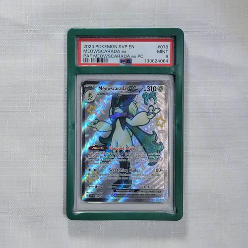 Meowscarada ex graded PSA 9 for sale on eBay