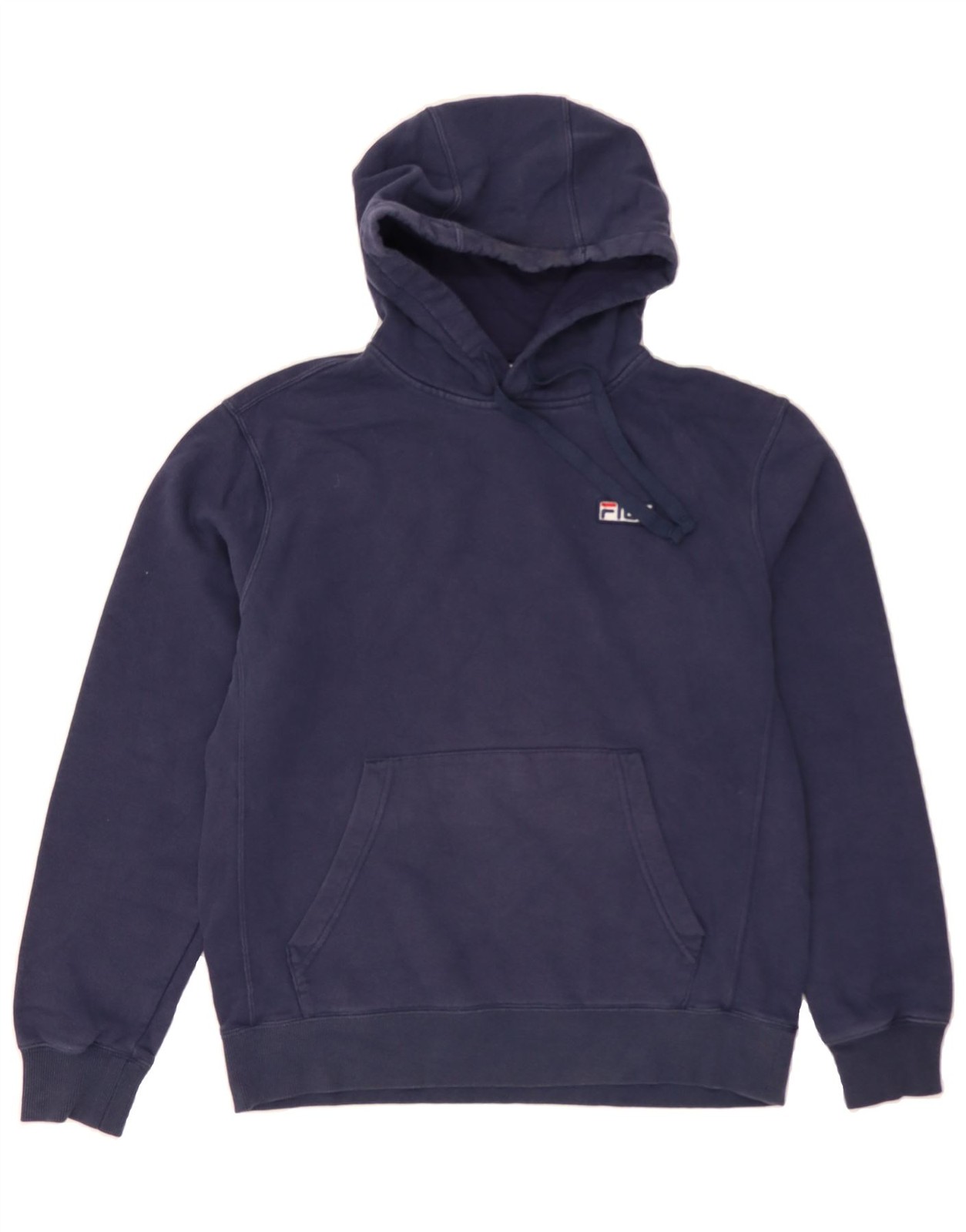 FILA Maglione Uomo con Cappuccio Medium Blu Navy Cotone CS76