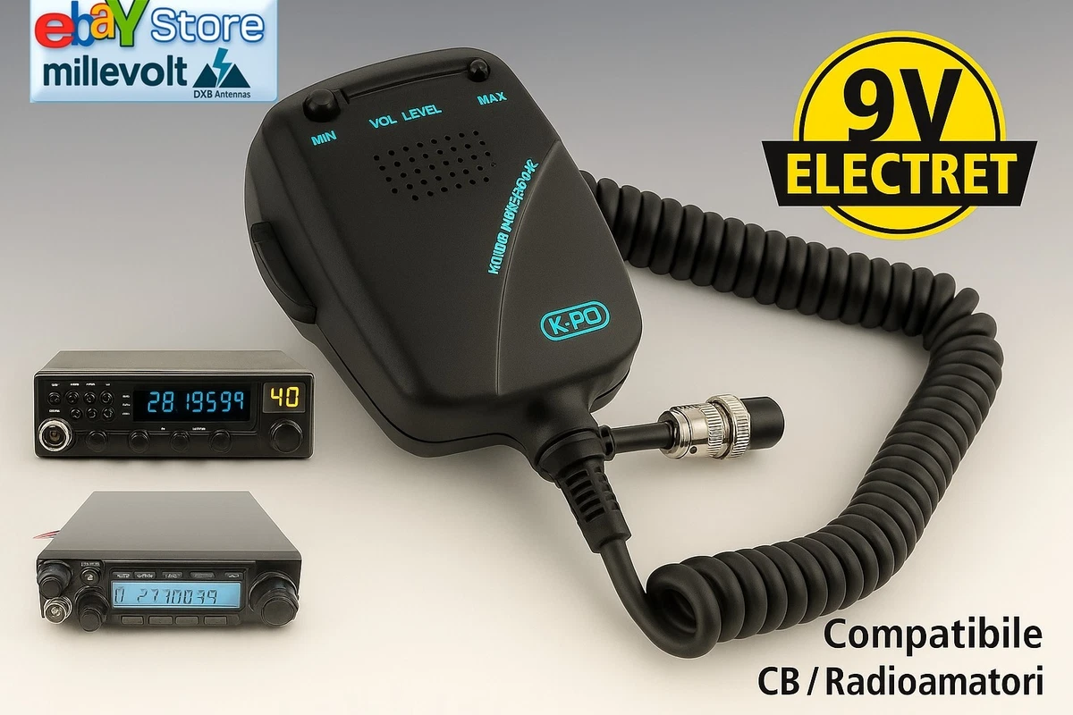 Micro CB Syncron MB+4 – Station De Base Radio, Modèle Broché