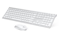 VssoPlor Premium Bluetooth Keyboard Mouse Combo for MacBook iMac iOS Devices