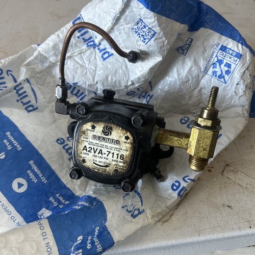 Suntec A2VA-7116 single Stage Oil Burner Pump - Beckett AF AFG Boiler Furnace