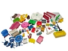 Vintage Fisher Price Little People Lot Furniture Vehicles Figures 1960s-70s
