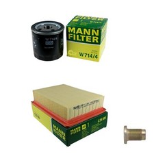 MANN-FILTER Inspektionspaket Filterset für Fiat Marea Weekend 1.9 JTD 110 Bravo