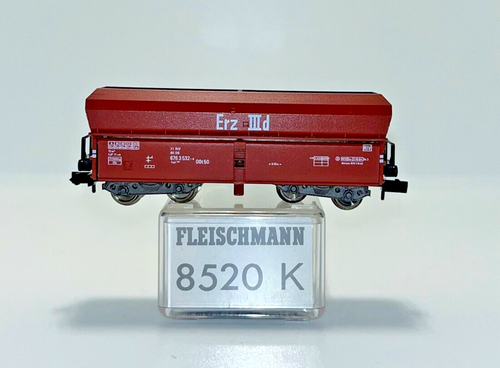 N Scale Fleischmann 8520k Wide Room Self-Discharge Car Original Box (B)