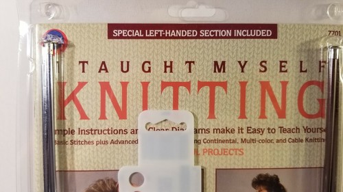 Boye I Taught Myself Knitting Kit (Special Left Handed Section) #6398 - Picture 6 of 9