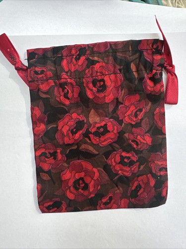 Brighton Set Schmuckaufbewahrung Geschenk Staubbeutel Reisebeutel Kordelzug Herz Blume - Bild 7 von 7