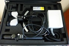 ZEISS HSO-10 PORTABLE SLIT LAMP COMPLETE WITH EXTRA BULB IN ORIGINAL CASE