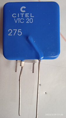 10 Stück Varistoren CITEL VTC20  - mit Thermo-Schalter, 100A, VRMS 275V Vn