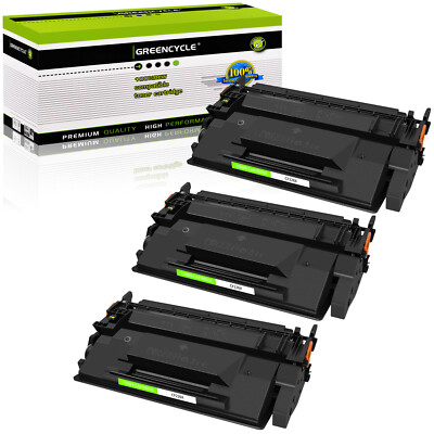GREENCYCLE 3× CF226X 26X Toner Cartridge For HP 26X Pro M402dne MFP M426fdw M426