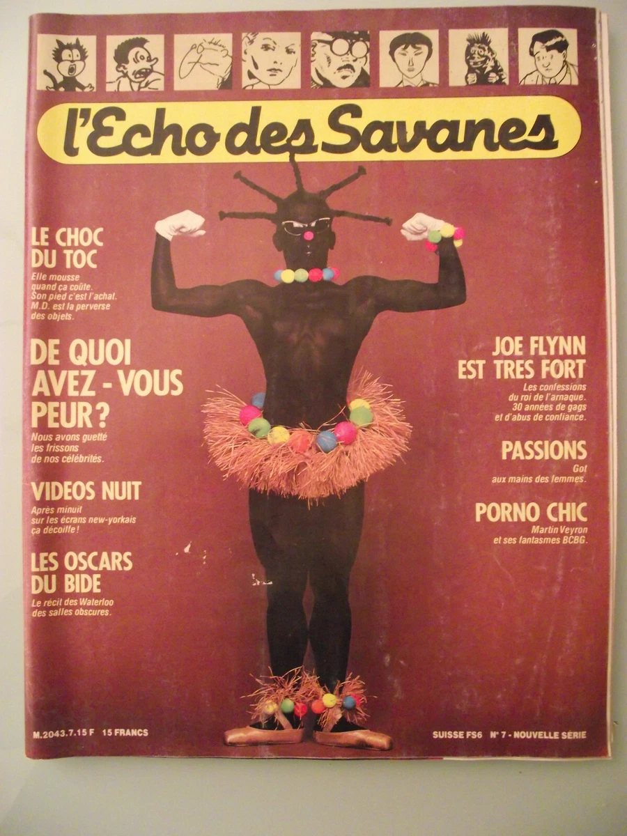 lEcho des Savanes n° 7  mars 1983 JOE FLYNN. VEYRON PORNO CHIC. IDA.  VARENNE | eBay