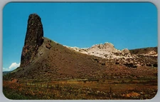 Yampa Colorado Finger Rock Highway 131 c1958 Postcard