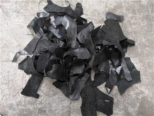 100 % AUTHENTIQUE PATTES D'AUTRUCHE PEAU CUIR FERRAILLE PEAU VÉRITABLE PEAU CUIR EXOTIQUE NOIR - Photo 8 sur 11