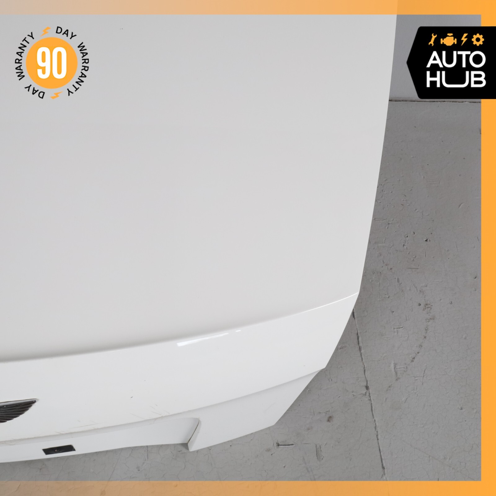14-15 Bentley Flying Spur Trunk Lid Panel Assembly White OEM 44k