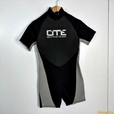 OTE ON THE EDGE Wetsuit Shorty 3.0 mm Wet Suit Mens S Black/gray neoprene/nylon