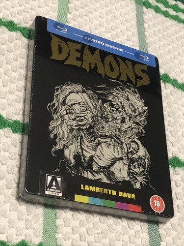 Demons 1-2 Steelbook Nuovo Sigillato Fuori Catalogo!(audio Italiano E English) - Foto 3 di 12