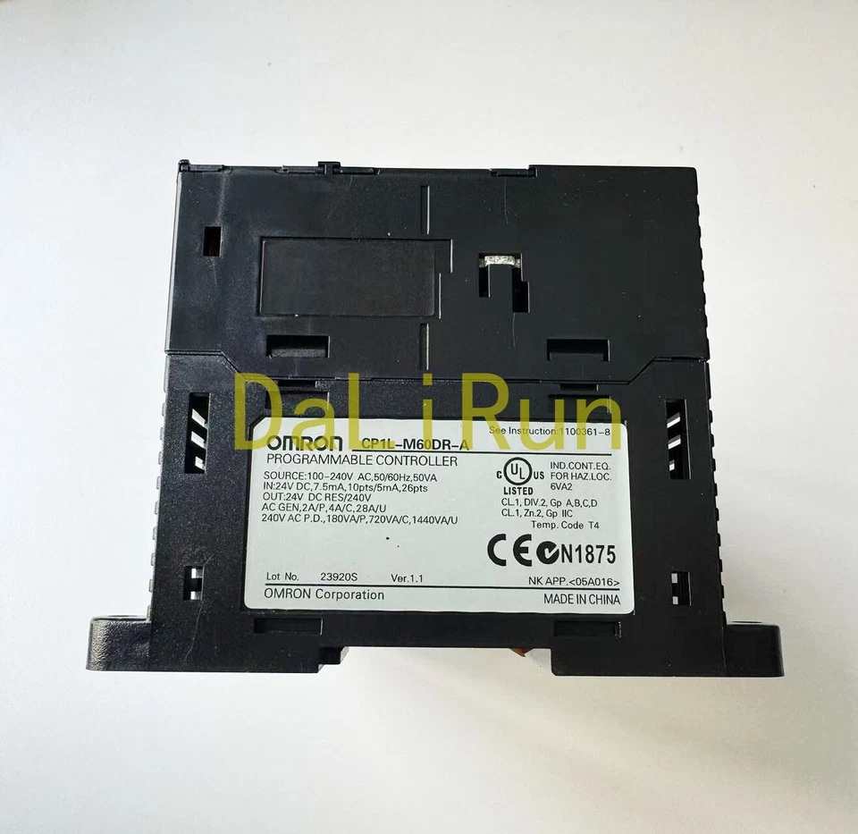 1PCS Omron CPU Unit CP1L-M60DR-A CP1LM60DRA New - Image 3 of 4