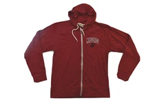 J. America Mens United States Marines Full Zip Maroon Hoodie New M, XL