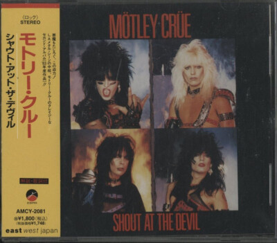 MÖTLEY CRÜE Shout At The Devil JAPAN CD AMCY-2081 1997 s12999 | eBay