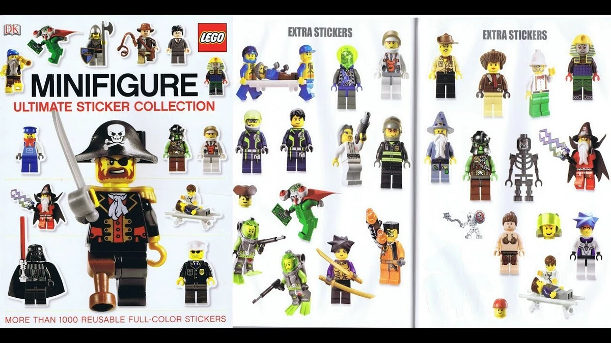 Lego Ultimate Sticker Collection LEGO Minifigure Ultimate Sticker