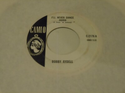 Bobby Rydell  I'll Never Dance Again 45  Promo  1962  VG+