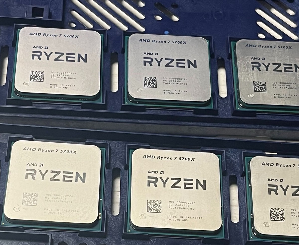 AMD Ryzen R7 5700X 8-core 16-thread 32MB 65W AM4 3.40-4.60GHz CPU processor AMD Ryzen R7 5700X 8-core 16-thread 32MB 65W AM4 3.40-4.60GHz CPU processor