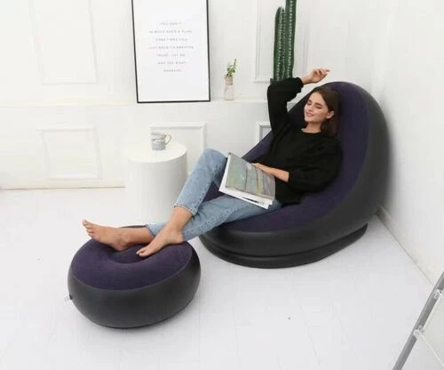 Large inflatable deals ottoman
