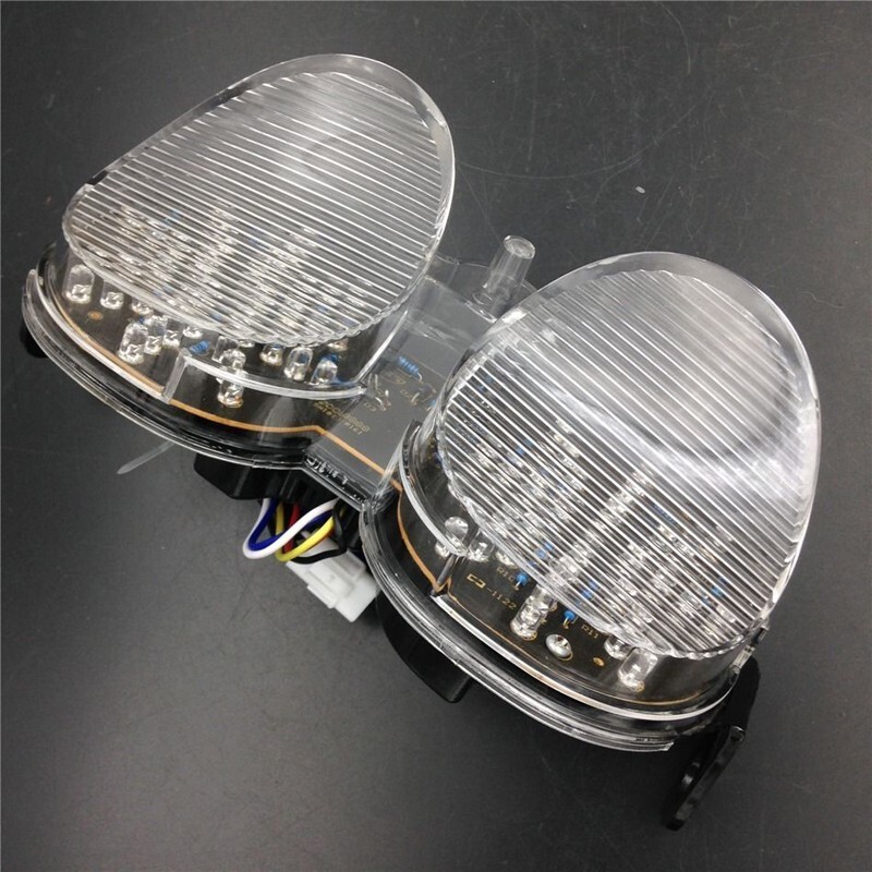 Motorcycle LED Tail Light Assembly Fit For Yamaha YZF-R6 2001-2002 ...
