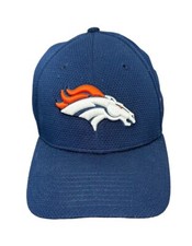 New Era Denver Broncos Slip-On Hat 39Thirty Size Small/Medium Blue
