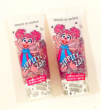 Wet N Wild Limited Edition Pink Zippity Zap Sesame Street Glitter Gel 2 Pack