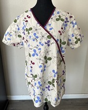Womens Scrub Top Size Large