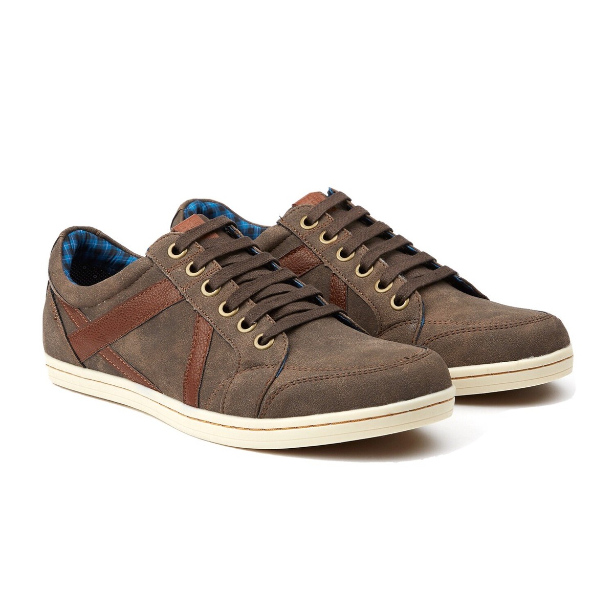 Ben Sherman Men\'s Brown Suede Lace-Up Shoes Men main image 3