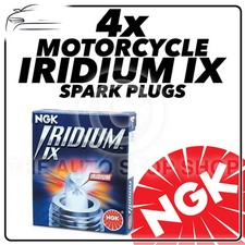 4x NGK Iridium IX Spark Plugs for KAWASAKI 1100cc ZR1100 ZRX1100 97->01 #3521