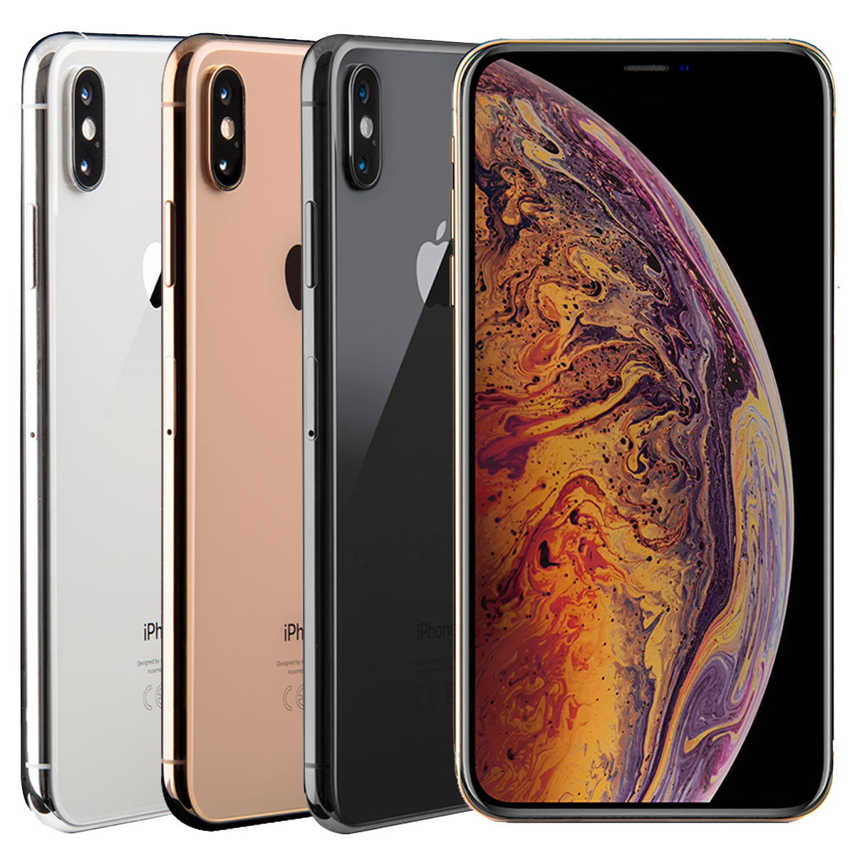 Apple iPhone XS - 64GB/256/512GB - Grey/Silver/Gold - UNLOCKED-Excellent  Grade A