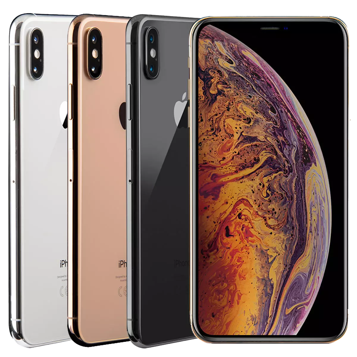 Apple iPhone XS - 64GB/256/512GB - Grey/Silver/Gold - UNLOCKED