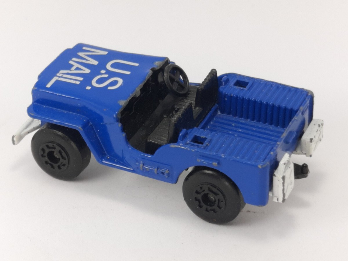 マッチボックス　 U.S. Mail Jeep ミニカー Vintage Matchbox Superfast Lesney US Mail Jeep 1/64 Diecast