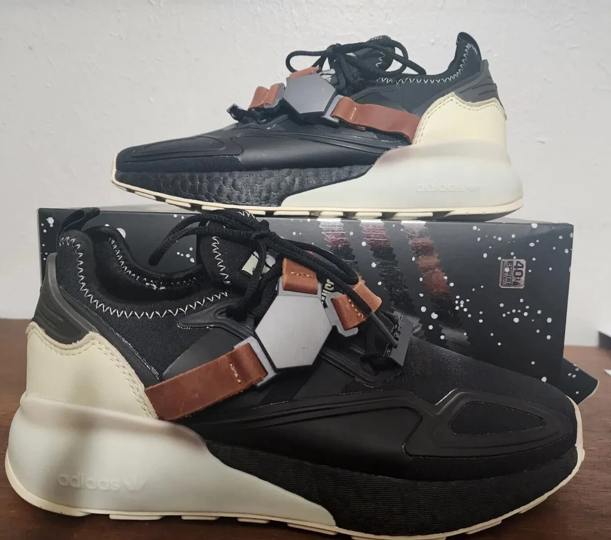 Star Wars x Adidas Mens Size 7 Originals ZX 2K Boost Han Solo