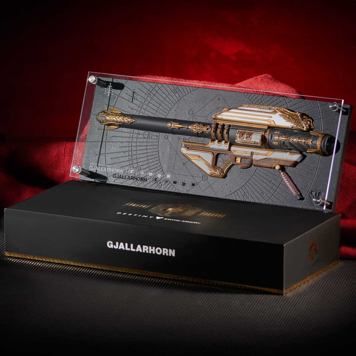 Destiny Exotic Armory Collection Gjallarhorn Hand Cannon