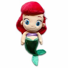 Disney Store The Little Mermaid ARIEL Plush Stuffed Animal Princess Baby Doll
