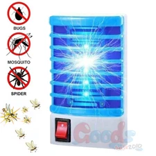 Electric Mosquito Killer Lamp Portable LED Light Trap Fly Bug Insect Zapper Lamp