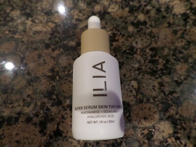NEW! ILIA Super Serum Skin Tint Foundation Makeup Full Size 1oz - ST2.5 SOMBRIO