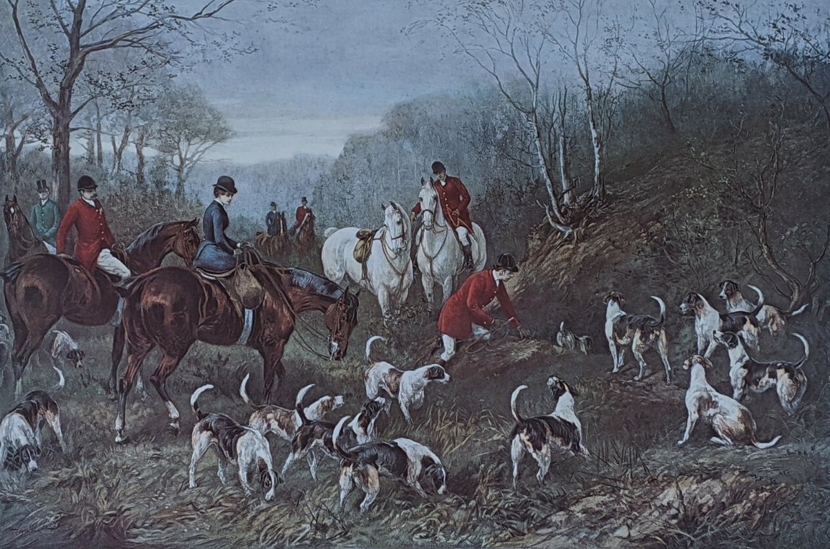 A MATCH／BY HEYWOOD HARDY. 額装76cm57cm 版画 Heywood Hardy The Morning Ride Canvas Print 16 x 20 | eBay