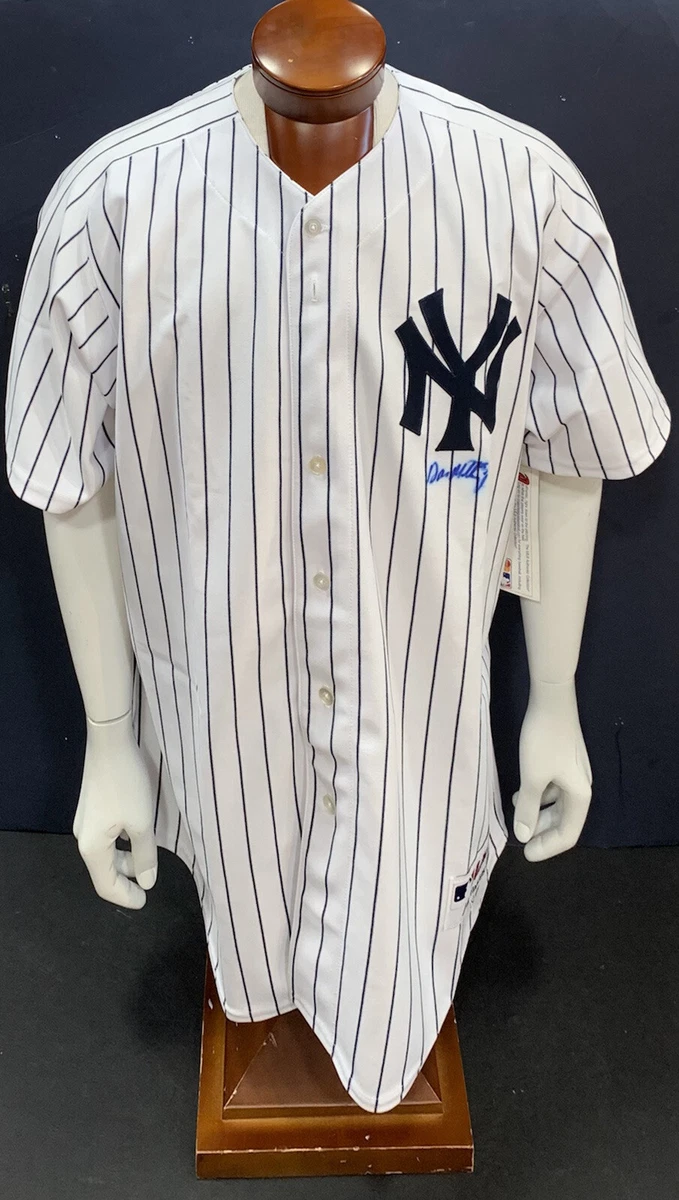 Don Mattingly Signed Yankees 23 Majestic Authentic Game Jersey Autograph  JSA COA