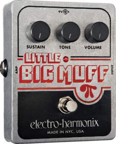 Electro-Harmonix Little Big Muff Distortion Guitar Effect Pedal 