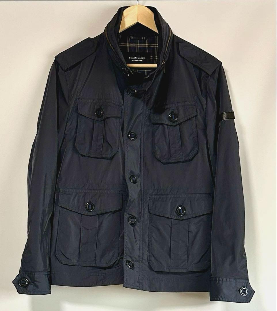 Burberry Black Label Jacket Polyester Material Na… - image 1