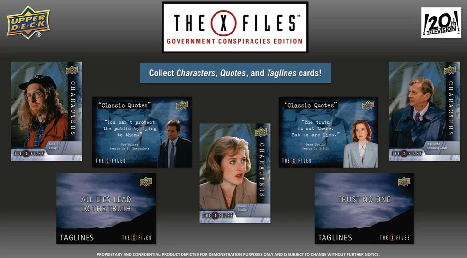 2025 Upper Deck The X-Files: Government Conspiracies Edition Hobby Box 20 Packs - Image 4 of 4