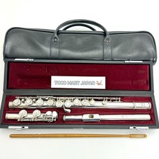 YAMAHA YFL-451 Flute Silver Professional model w/Hard Case Bag Fast Ship B0068
