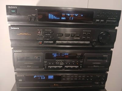 Rare SONY HCD-541 Compact Disc Deck Receiver CD/Am/FM/Cassette